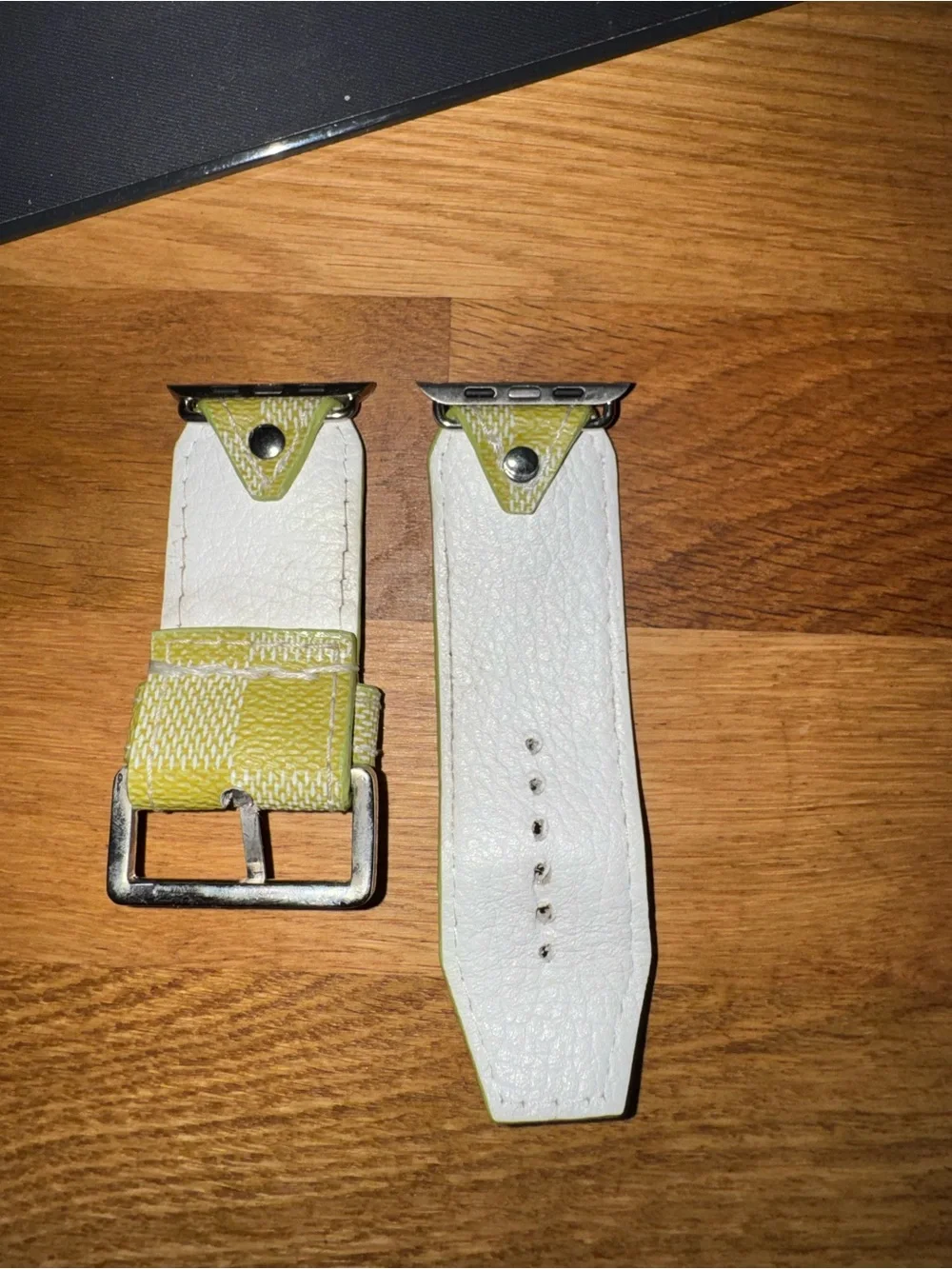 Louis Vuitton Pistachio Damier Apple Watch Band ONLY